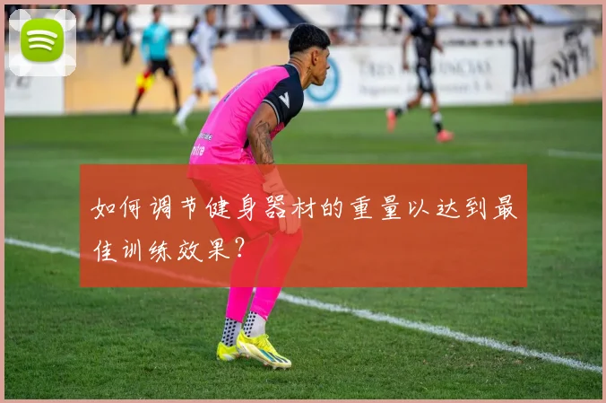 如何调节健身器材的重量以达到最佳训练效果?